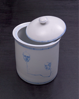 blu - contenitore biscotti